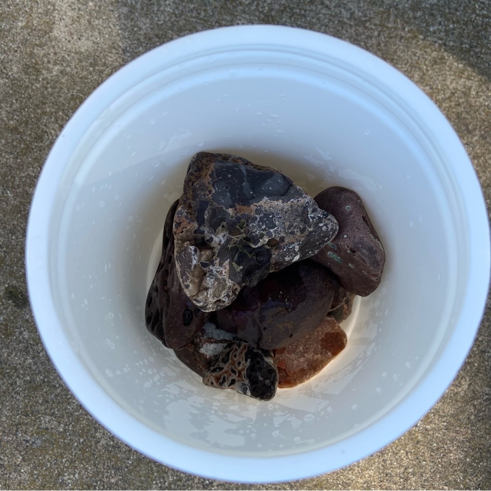 Red Rocks-Great 4 Plants, Fish, Turtles-2.5-3Lbs Many Sizes, Small-Medium 2-3.5” - Picture 12 of 12